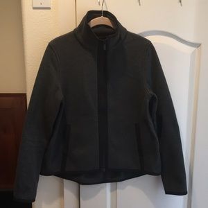 Lululemon Dark Grey Fleece Jacket